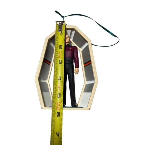 Star Trek the Next Generation Captain Jean Luc-picard 1995 Hallmark Keepsake Orn - Picture 11 of 11